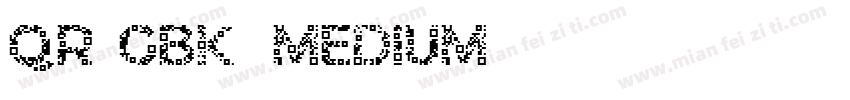 QR-日系手書-GBK medium字体转换
